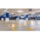 Éclairage de parking et entrepôt industriel avec réglettes LED étanches 150 cm`