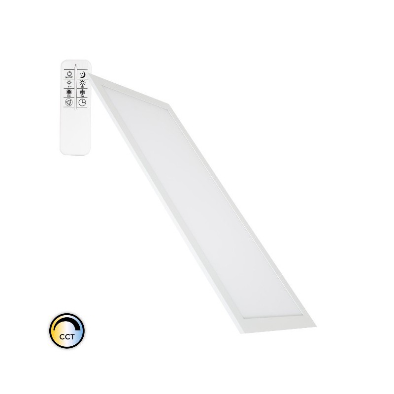 Dalle LED 300x600 dimmable à couleurs de blanc variable - télécommande RF