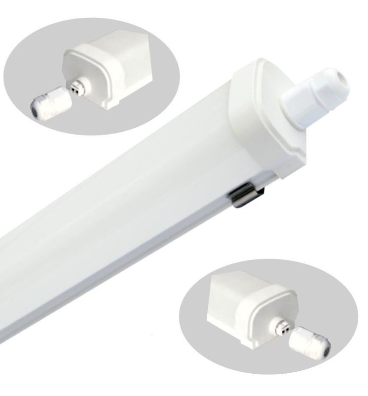 Reglette LED IP65 traversante150 cm