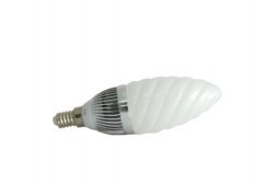 Ampoule LED type E14 torsadée 3w