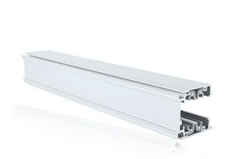 Rail luminaire 3 allumages - 1m